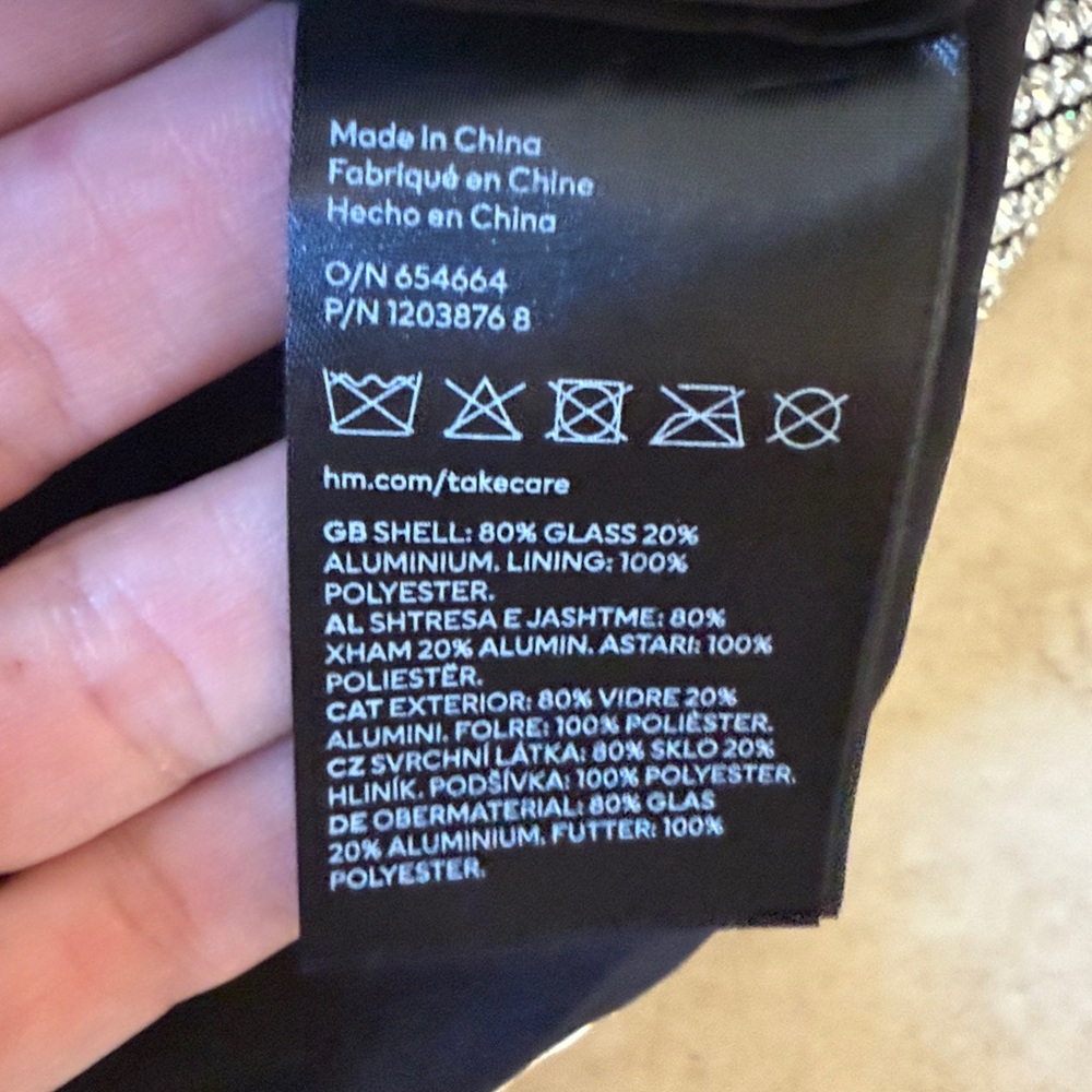 H&M Rhinestone Mini Purse Bag - Picture 3 of 3